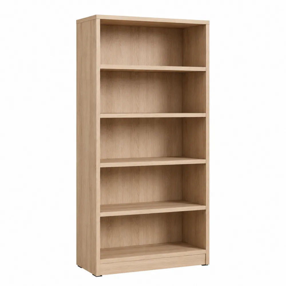 Estantería de Madera Contrachapada Roble Claro 180x80x30 cm