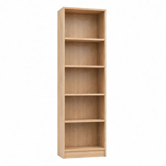 Estantería de madera con 5 estantes 190cm