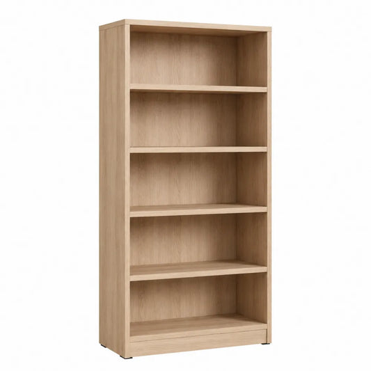 Estantería de Madera Contrachapada Roble Claro 180x80x30 cm