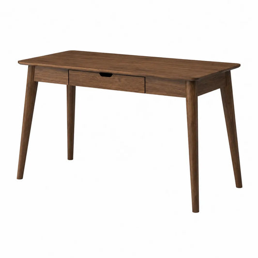 Escritorio de madera de nogal 120x60x75 cm